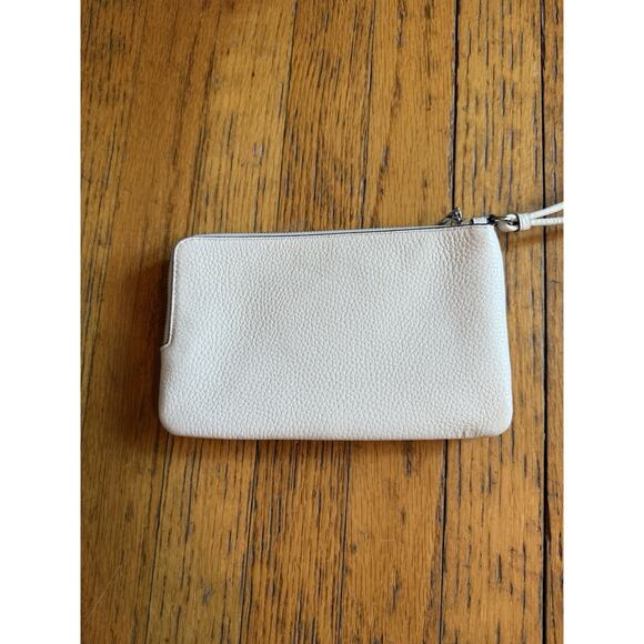 Coach Large Corner Zip Wristlet CU797 Brown And Ivory Signature Canvas NWT - Picture 4 of 6